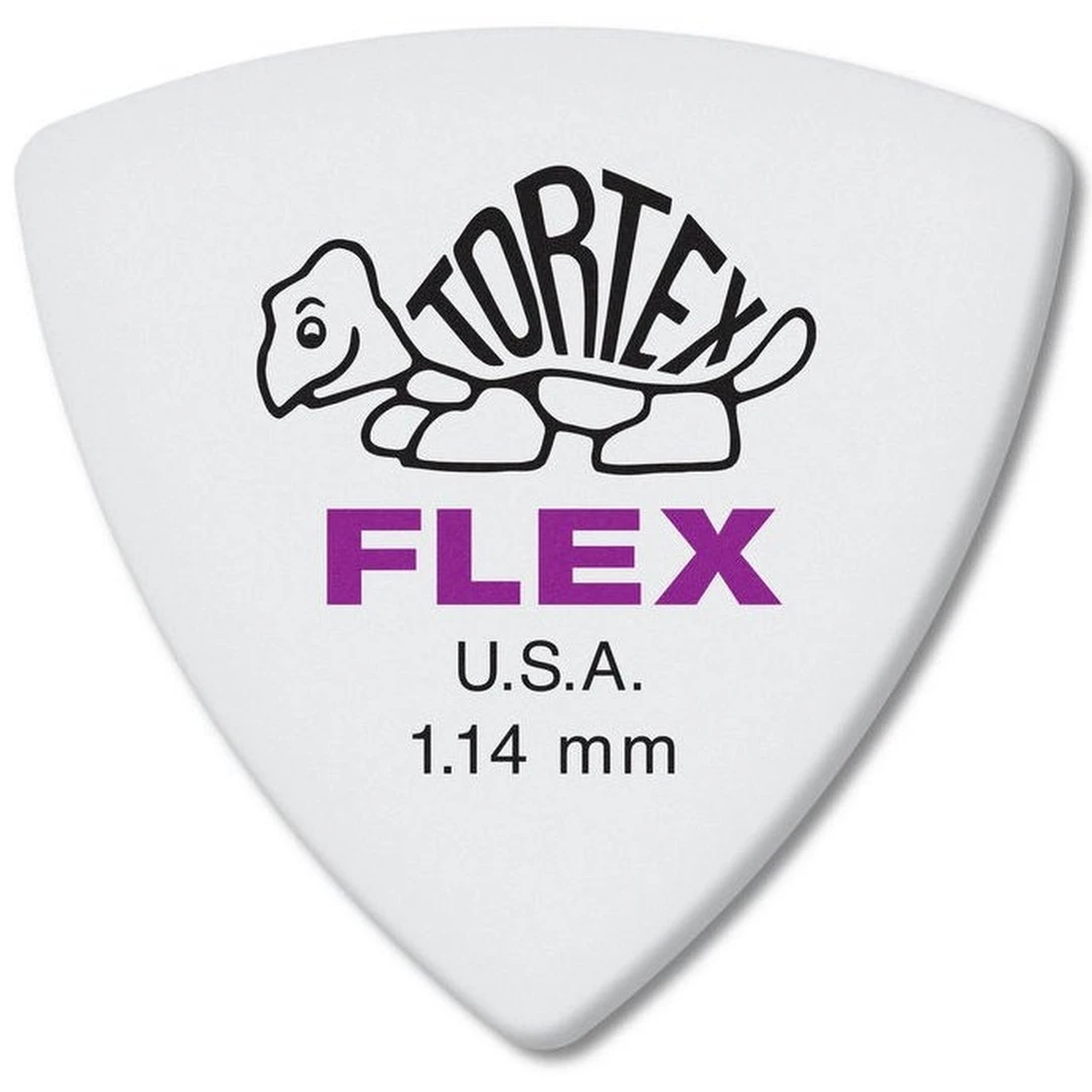 Медиатор Dunlop 456R1.14 Tortex Flex Triangle 1.14