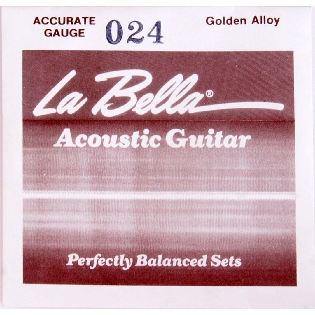 Cтруна для акустической гитары La Bella GW024