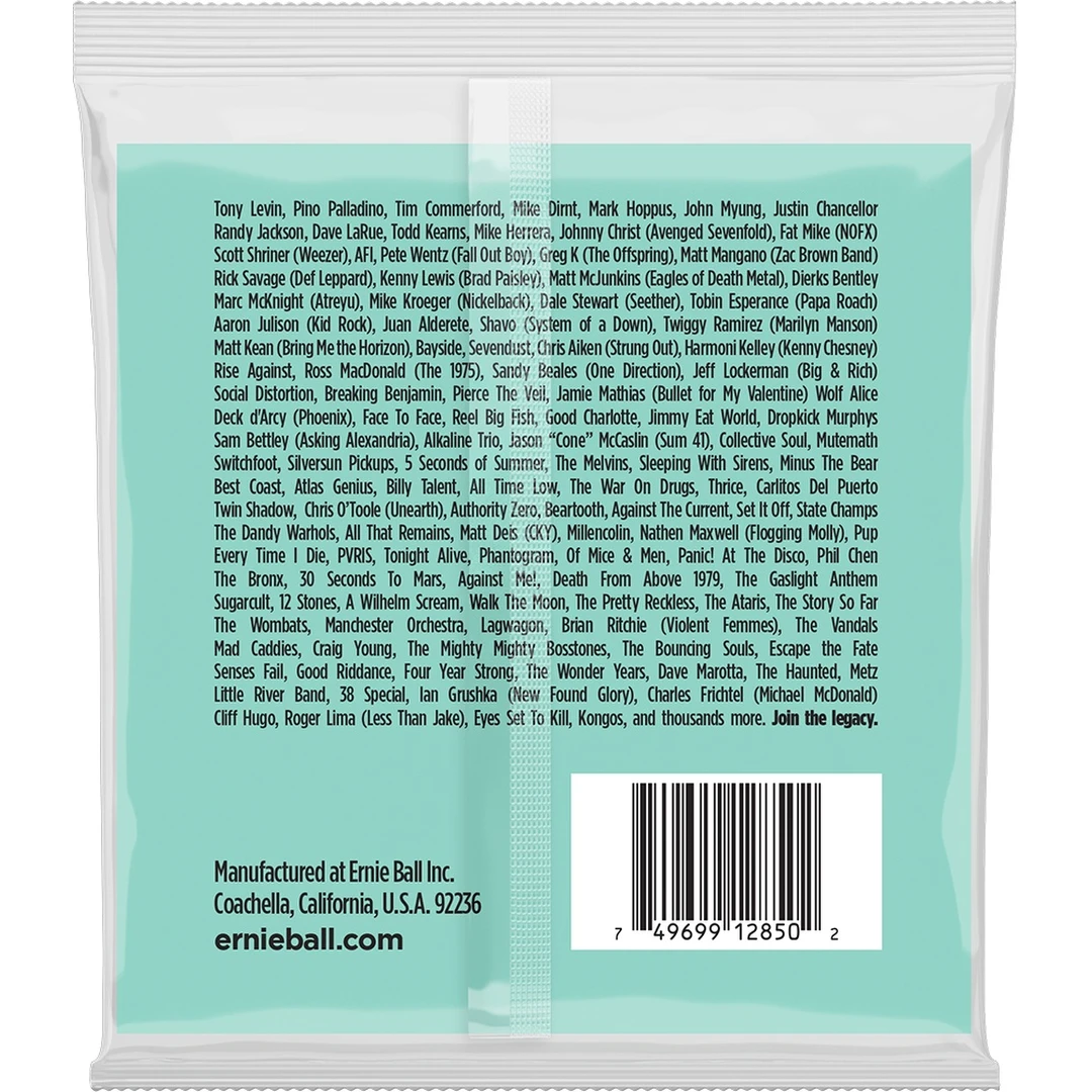 Струны для бас-гитары Ernie Ball 2850 45-130 Super Long Scale