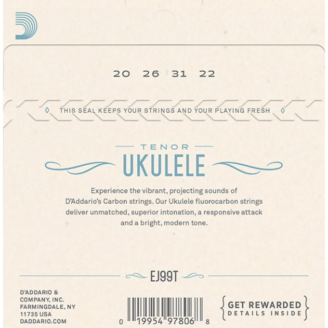 Струны для укулеле D'Addario EJ99T
