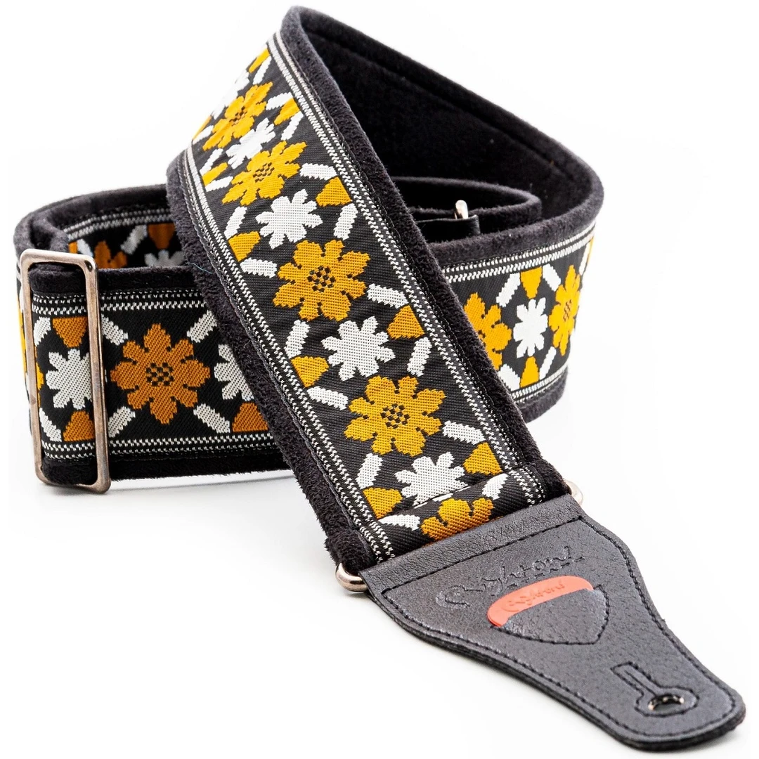 Ремень для гитары RightOn Straps Standard Plus Legend Casino Black