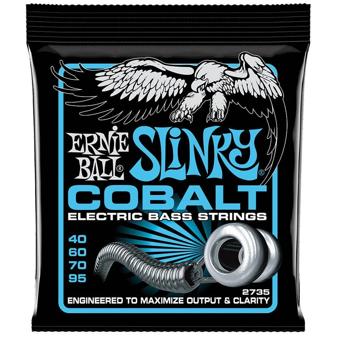Струны для бас-гитары Ernie Ball 2735 Cobalt 40-95