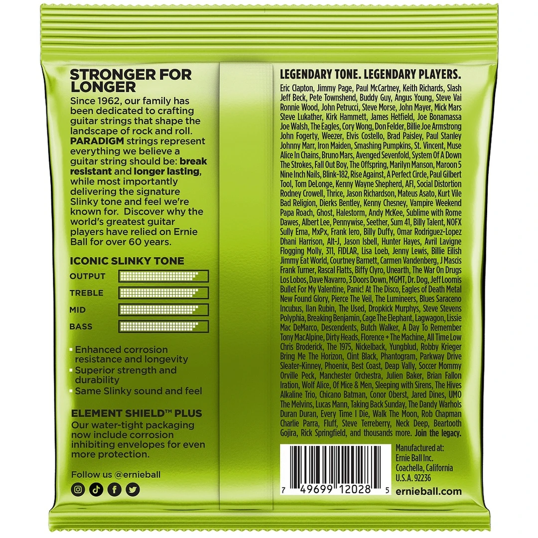 Струны для электрогитары Ernie Ball 2028 10-56 7-String