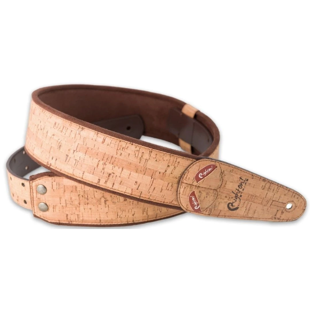 Ремень для гитары RightOn Straps Steady Mojo Cork Beige
