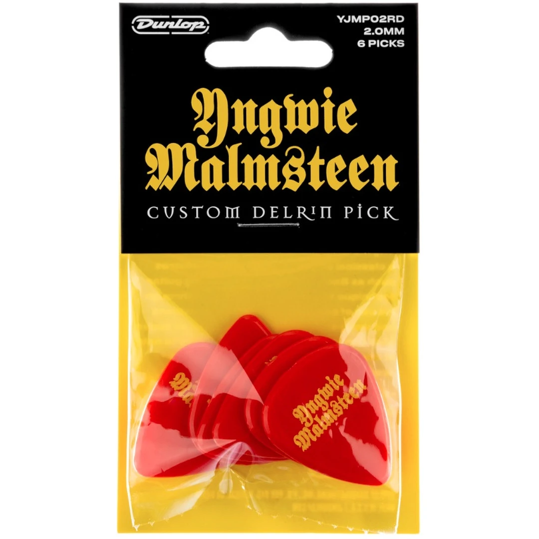 Набор медиаторов Dunlop YJMP02RD Yngwie Malmsteen 2.0