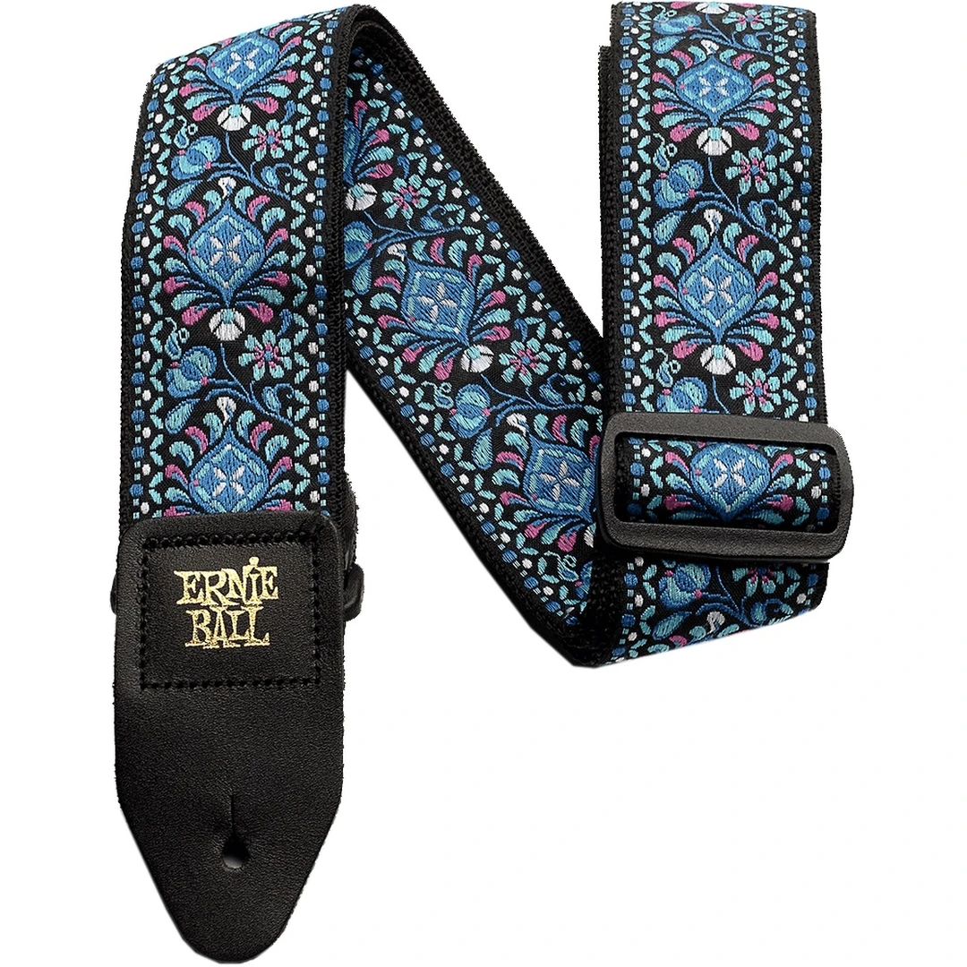 Ремень для гитары Ernie Ball Jacquard Indigo Orchid P04097