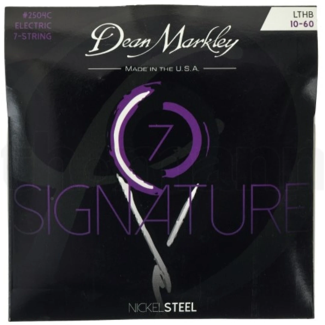 Струны для электрогитары Dean Markley 2504C Signature 10-60