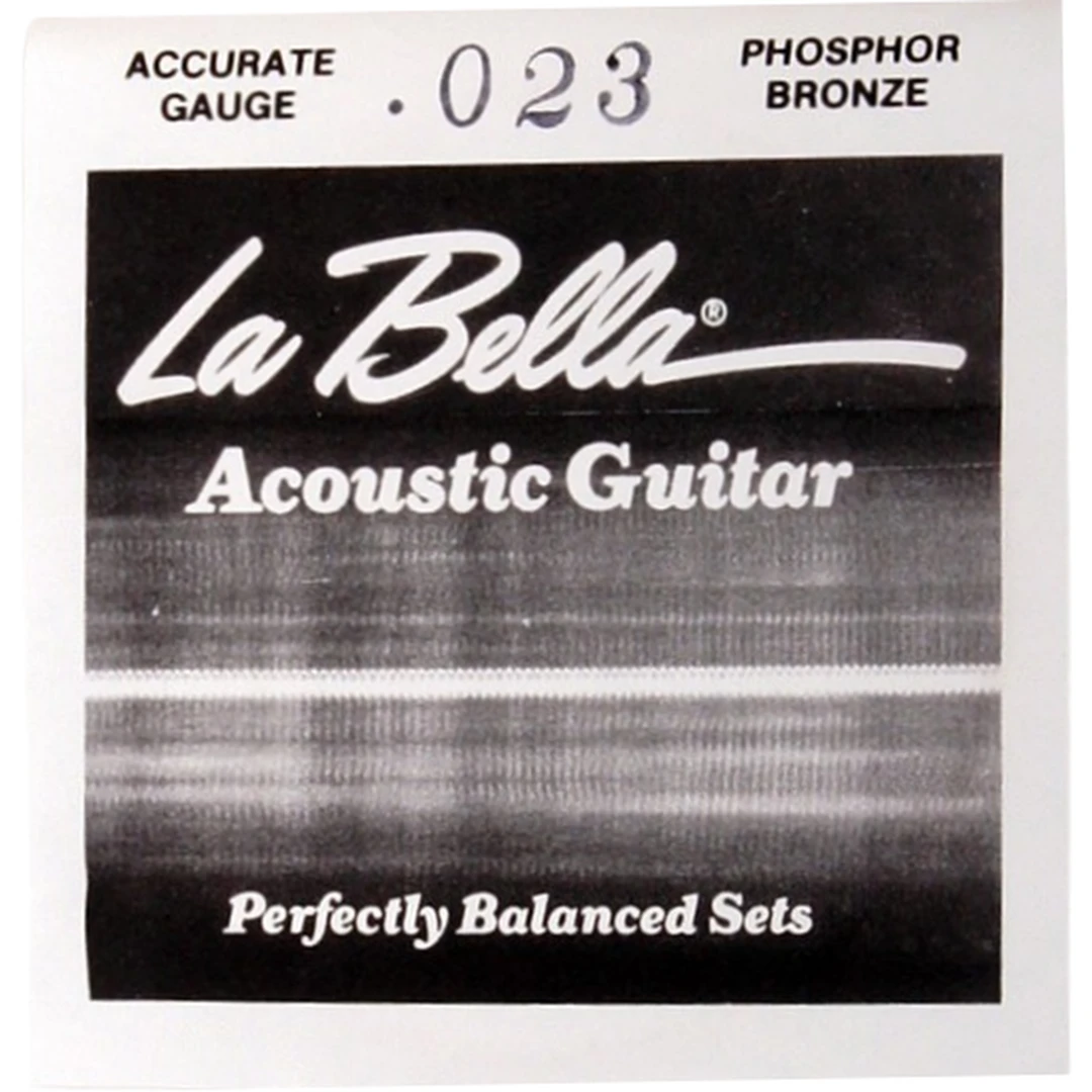 Струна для акустической гитары La Bella PW023