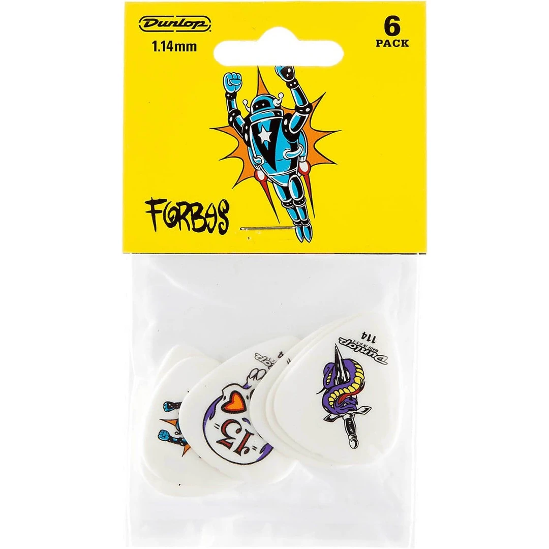 Набор медиаторов Dunlop BL100P1.14 Alan Forbes S1 1.14