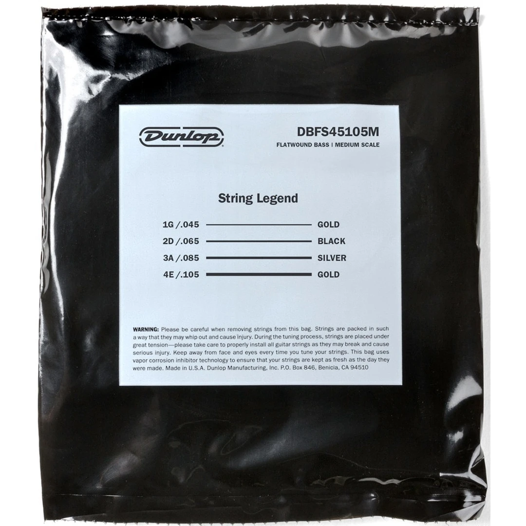 Струны для бас-гитары Dunlop DBFS45105M 45-105