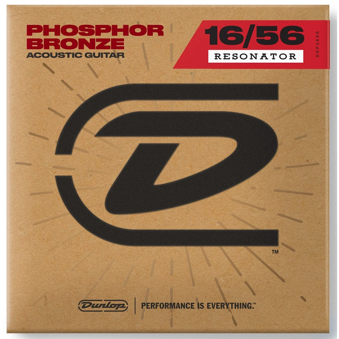 Струны для резонаторной гитары Dunlop DOP1656 16-56