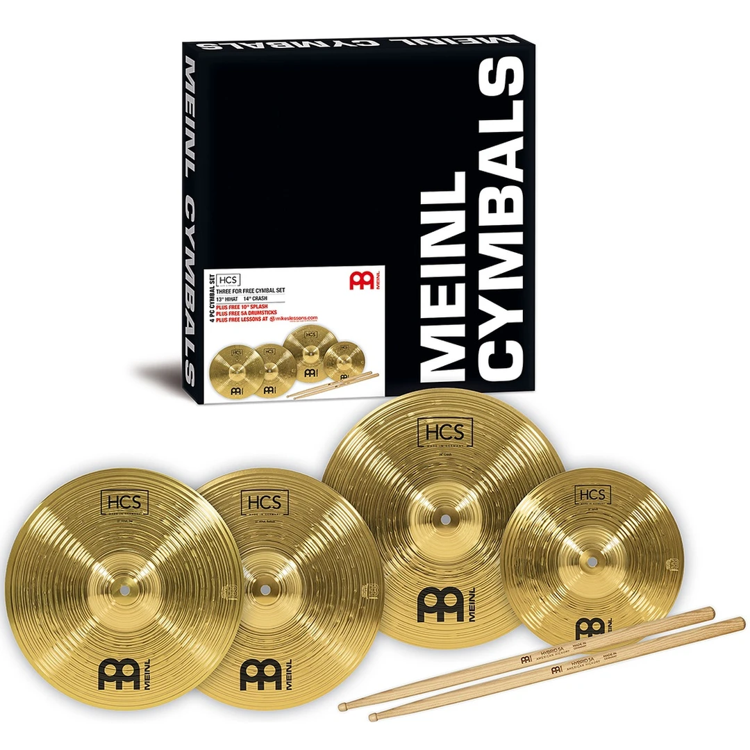 Комплект тарелок Meinl Beginners Cymbal Set HCS1314+10S