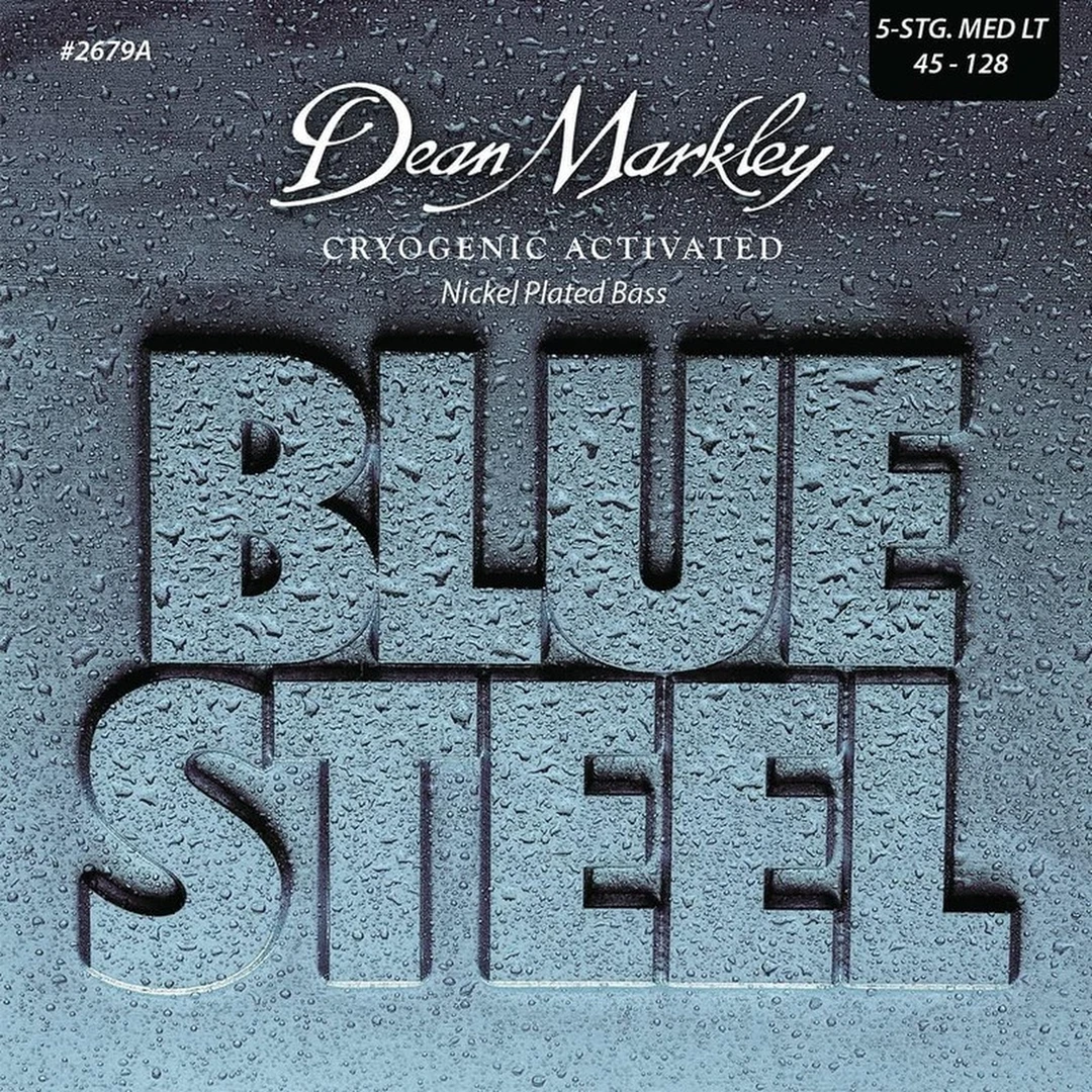 Струны для бас-гитары Dean Markley 2679A Blue Steel NPS 45-128 5-Strings