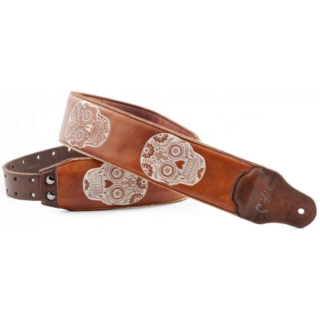 Ремень для гитары RightOn Straps On Leathercraft Sugar Woody