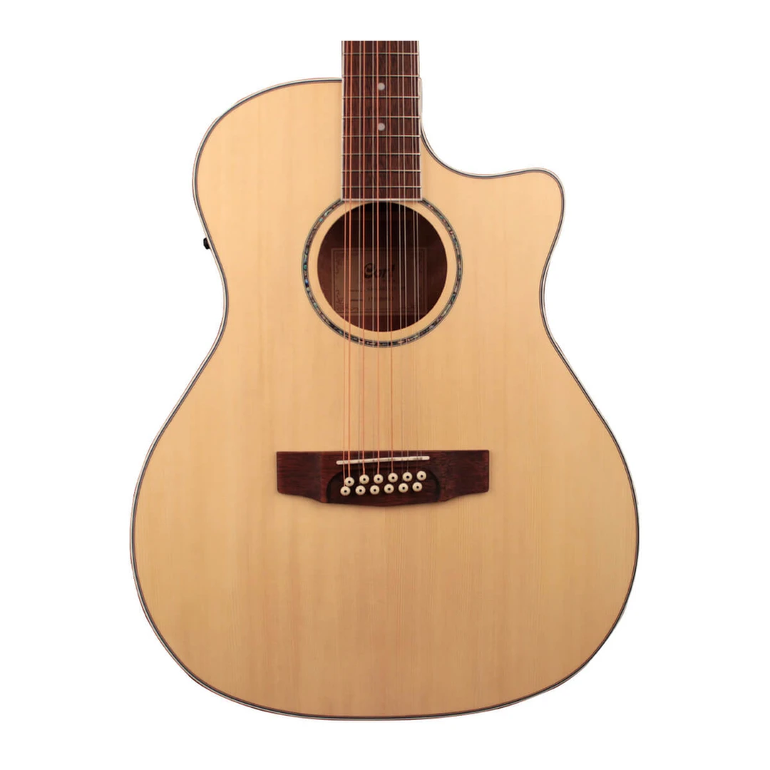 12-струнная электроакустическая гитара Cort GA-MEDX-12