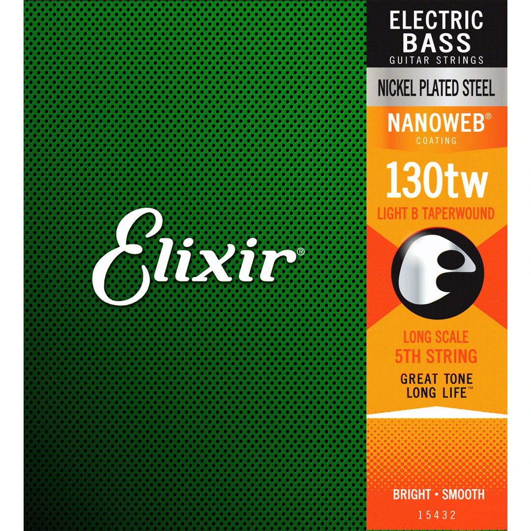 Струна для бас-гитары Elixir 15432 .130TW L