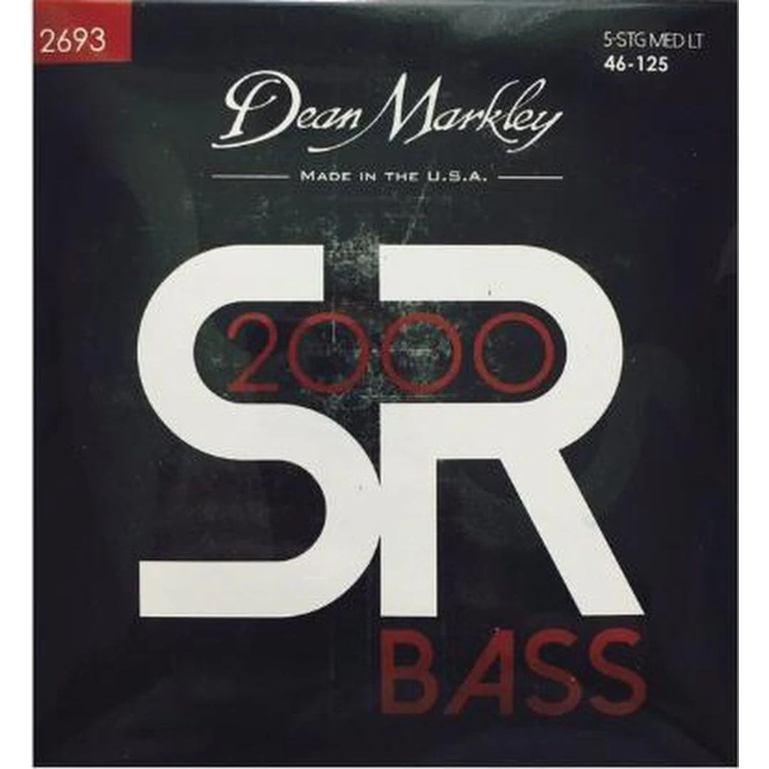 Струны для бас-гитары Dean Markley 2693 SR2000 5-Strings 46-125