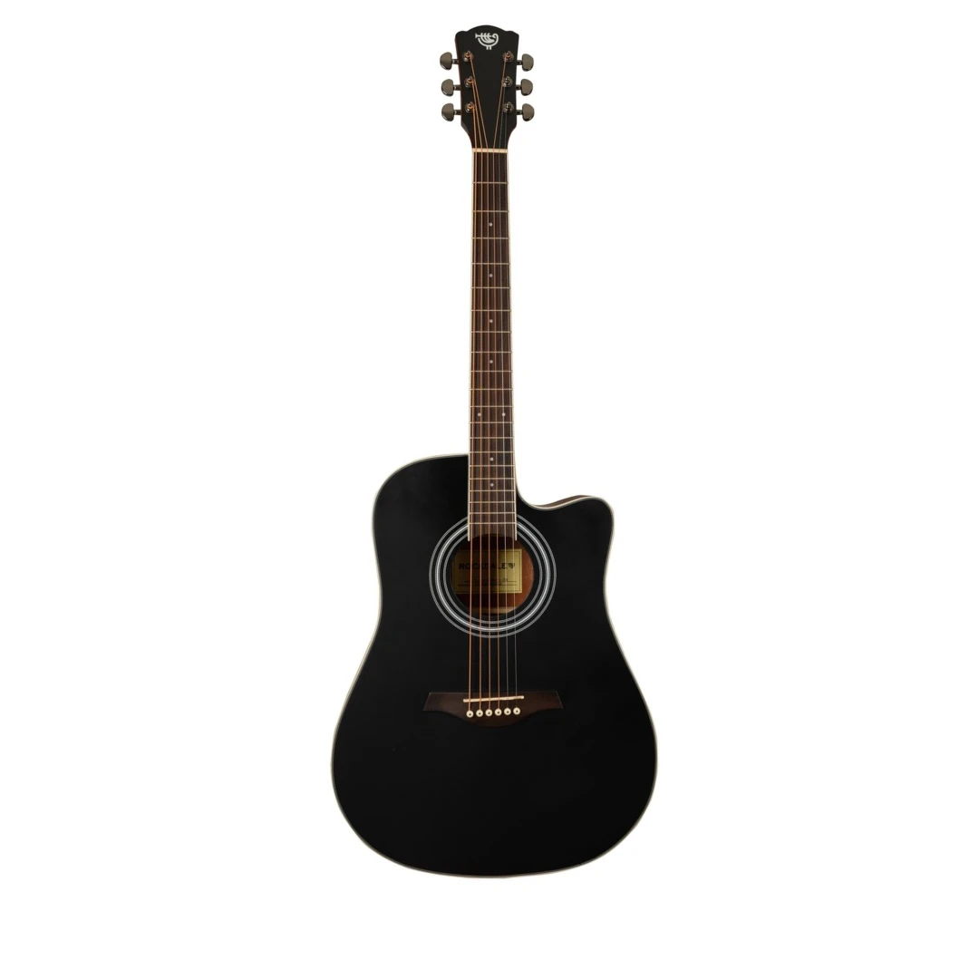 Акустическая гитара Rockdale Aurora D6 C BK Satin