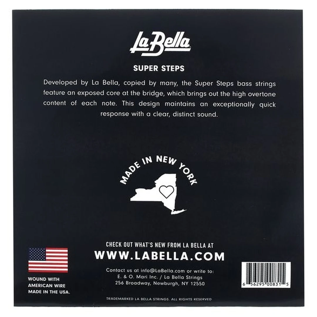 Струны для бас-гитары La Bella SS45-CB 29-128