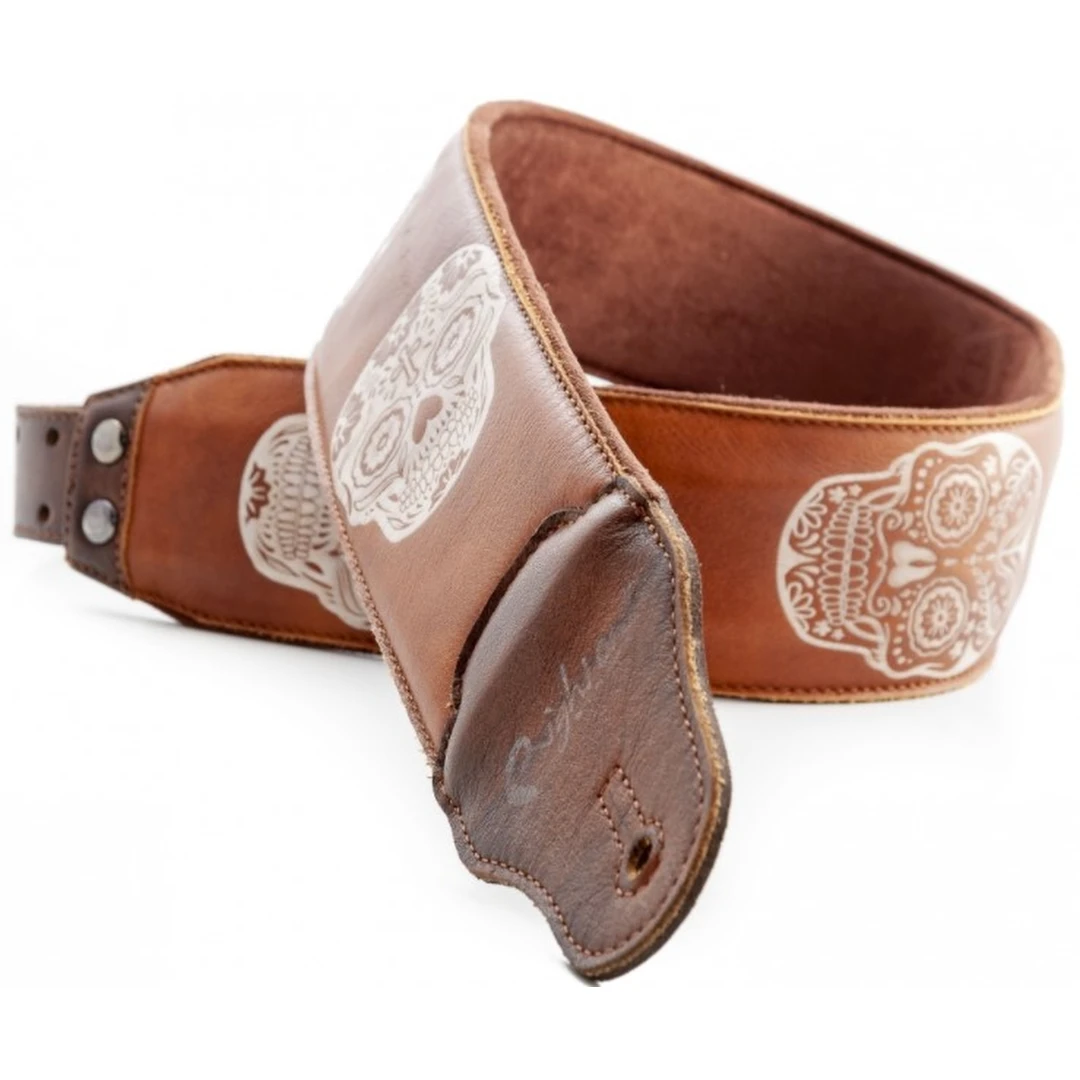 Ремень для гитары RightOn Straps On Leathercraft Sugar Woody