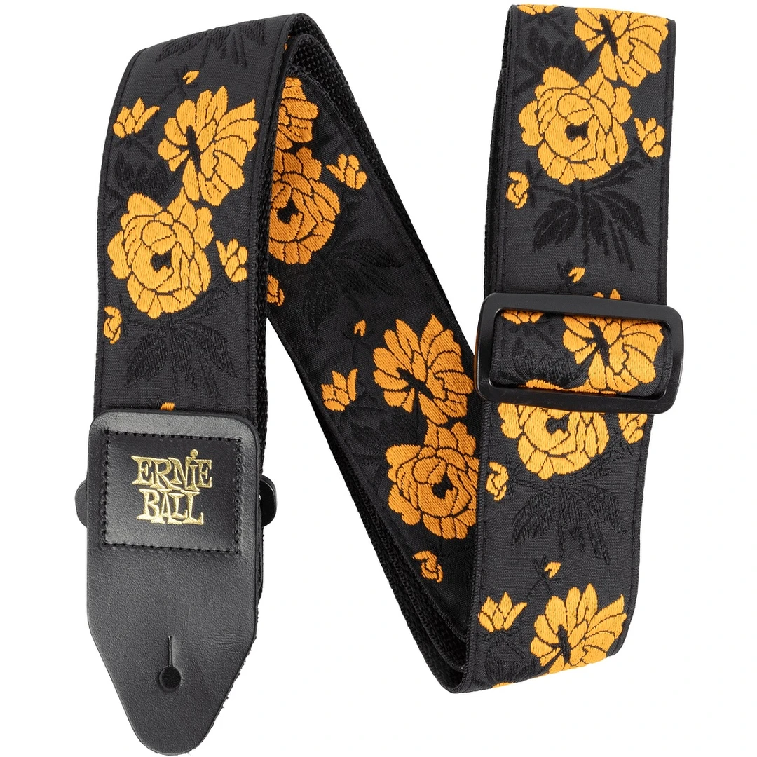 Ремень для гитары Ernie Ball 5358 Tangerine Rose Jacquard