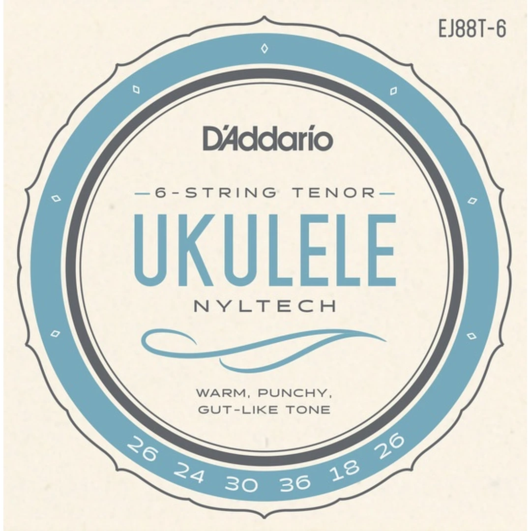 Струны для укулеле D'Addario EJ88T-6
