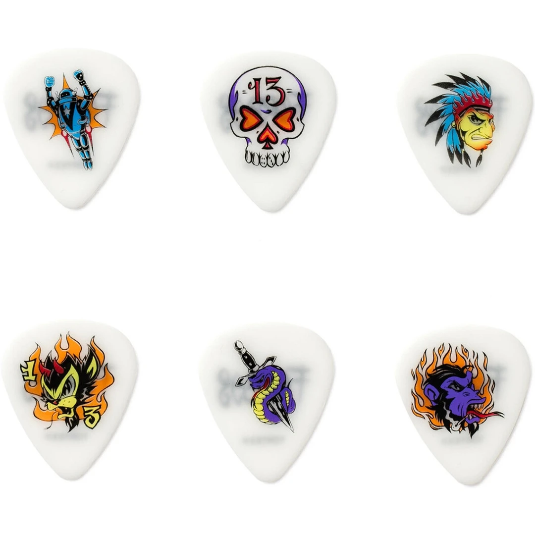 Набор медиаторов Dunlop BL100P1.0 Alan Forbes S1