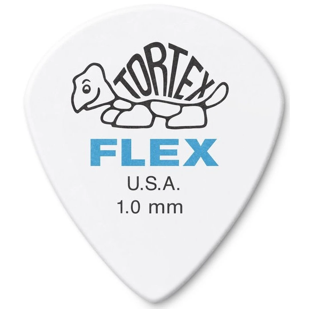 Медиатор Dunlop 468R1.0 Tortex Flex Jazz III 1.0
