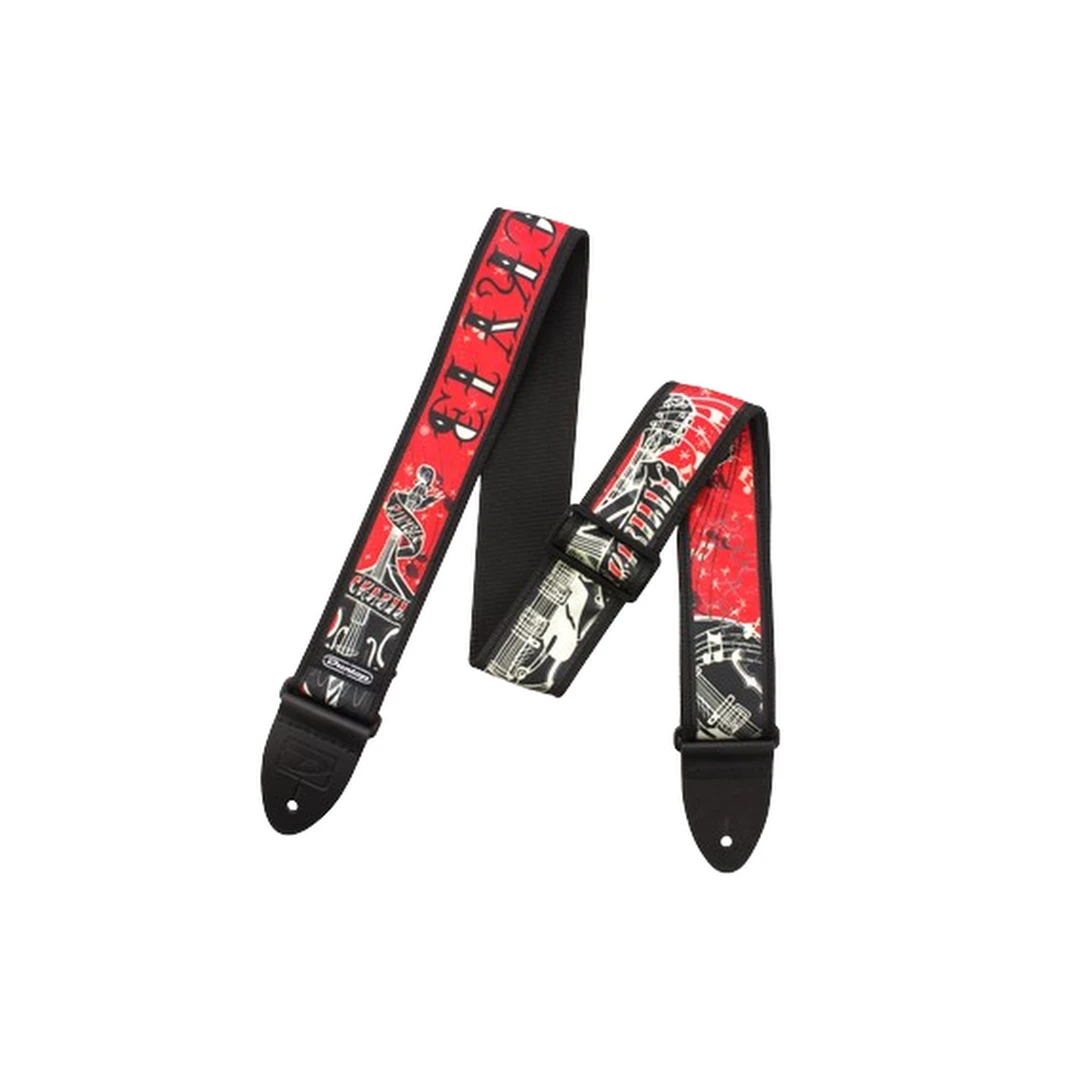 Ремень для гитары Dunlop D38-40RB STRAP L13 ROCKABILLY