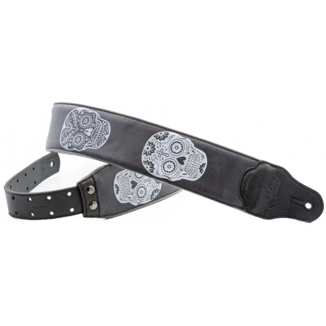 Ремень для гитары RightOn Straps On Leathercraft Sugar Black