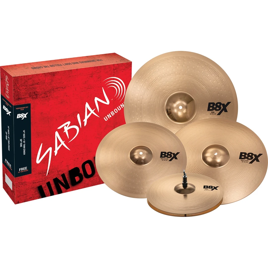 Комплект тарелок Sabian B8X Performance Set Plus