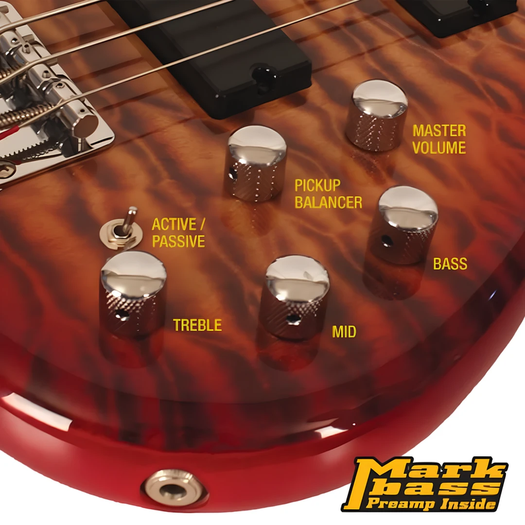 Бас-гитара Cort Action DLX V Plus CRS