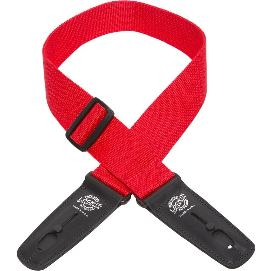 Ремень для гитары D'Andrea LIS-002-P2-RED