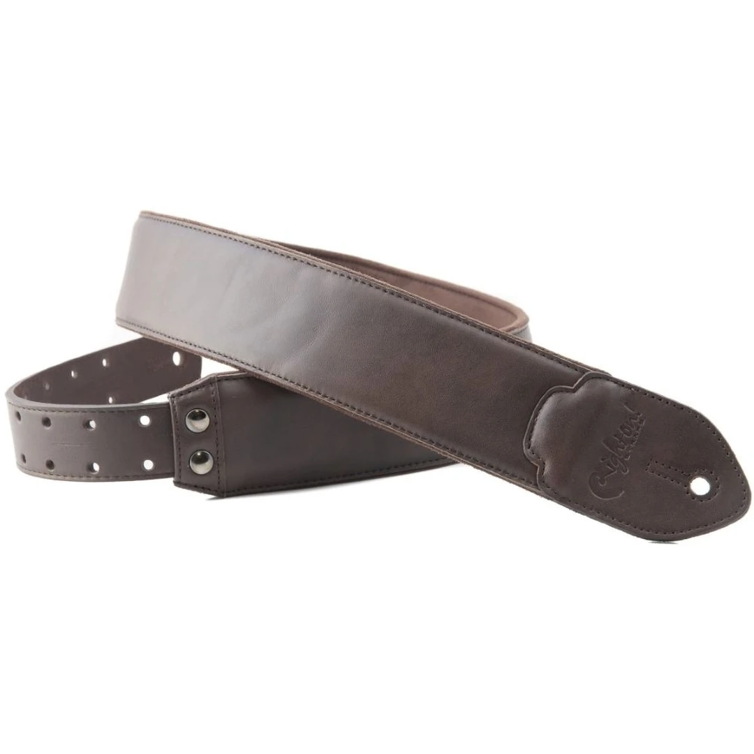 Ремень для гитары RightOn Straps Go Leathercraft Vintage Brown