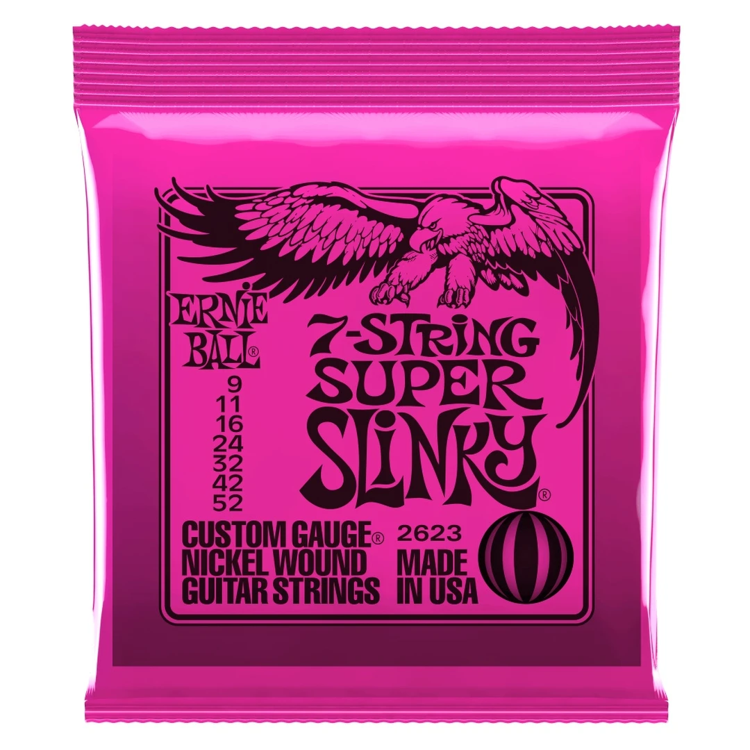 Струны для электрогитары Ernie Ball 2623 9-52