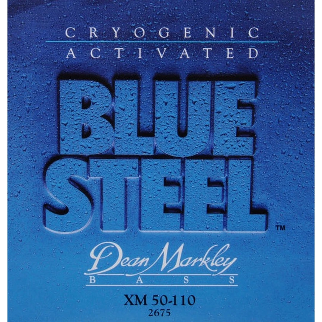 Струны для бас-гитары Dean Markley 2675 Blue Steel 50-110