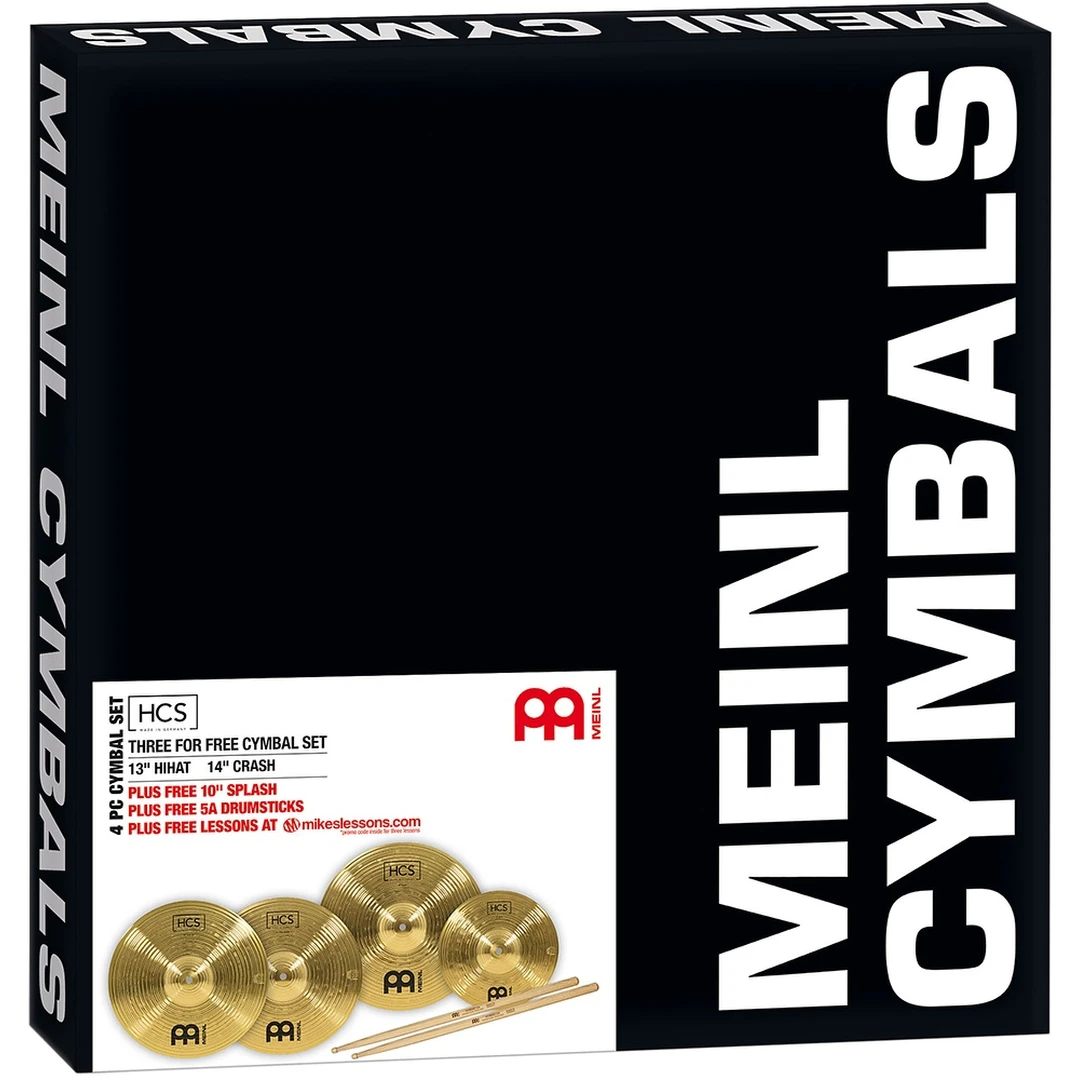 Комплект тарелок Meinl Beginners Cymbal Set HCS1314+10S