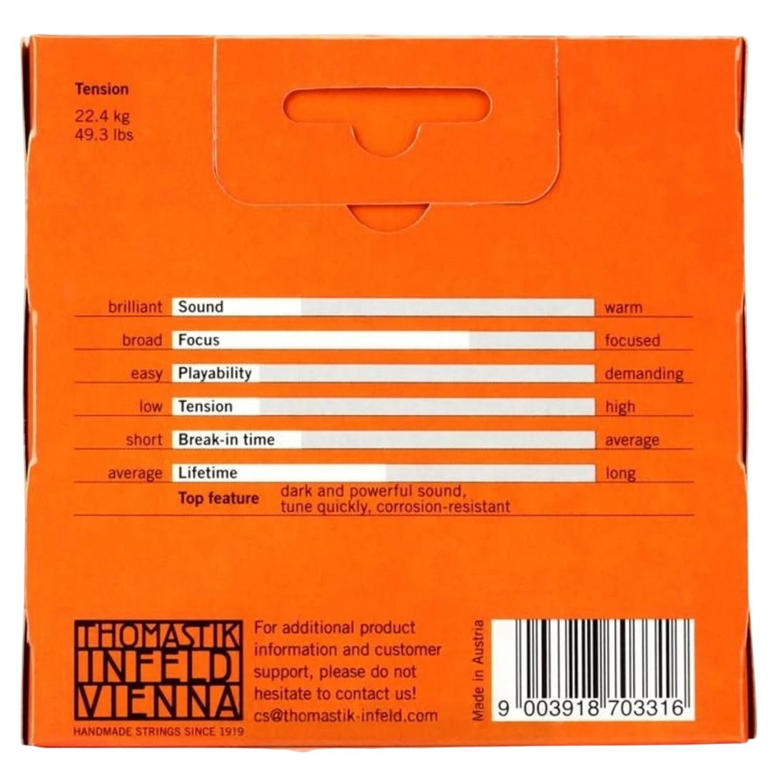 Струны для скрипки Thomastik Alphayue AL100 4/4