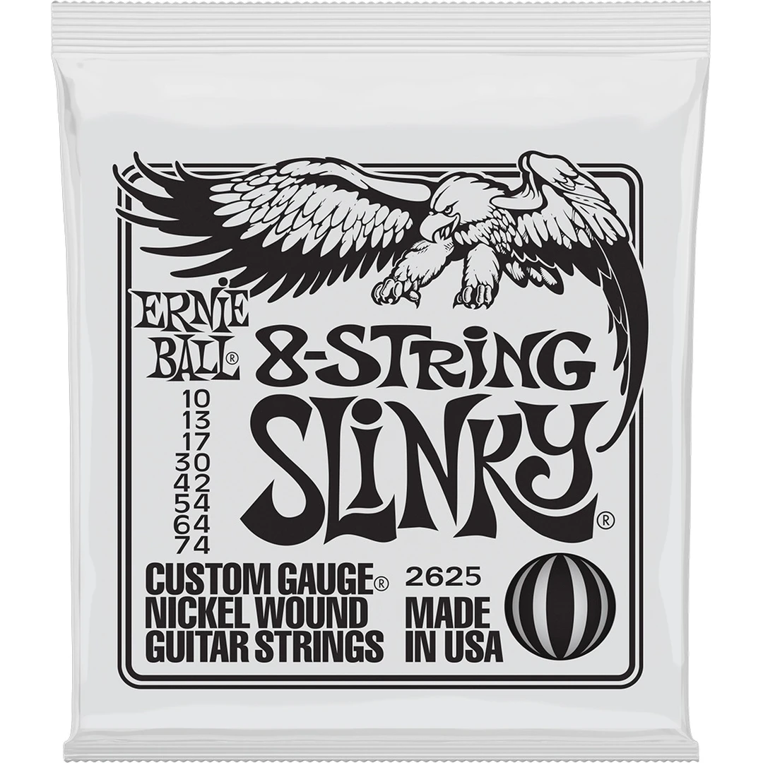Струны для электрогитары Ernie Ball 2625 10-74 8-String