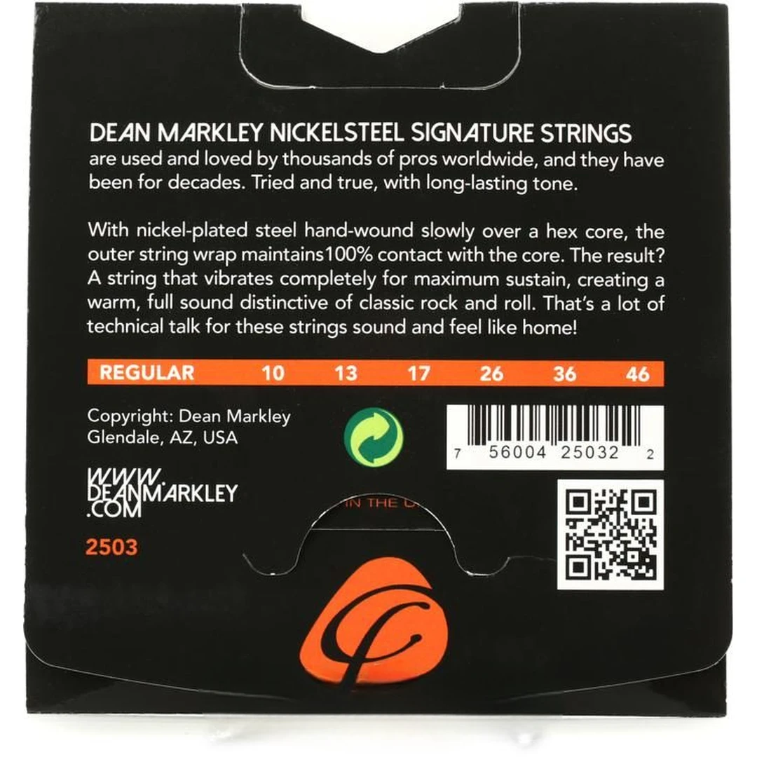 Струны для электрогитары Dean Markley 2503-3PK Signature