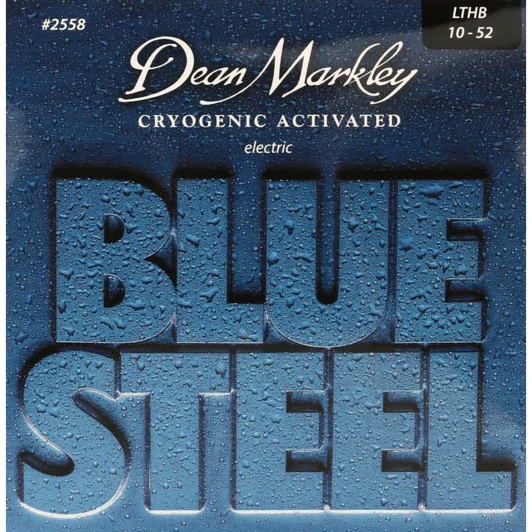 Струны для электрогитары Dean Markley 2558 Blue Steel 10-52