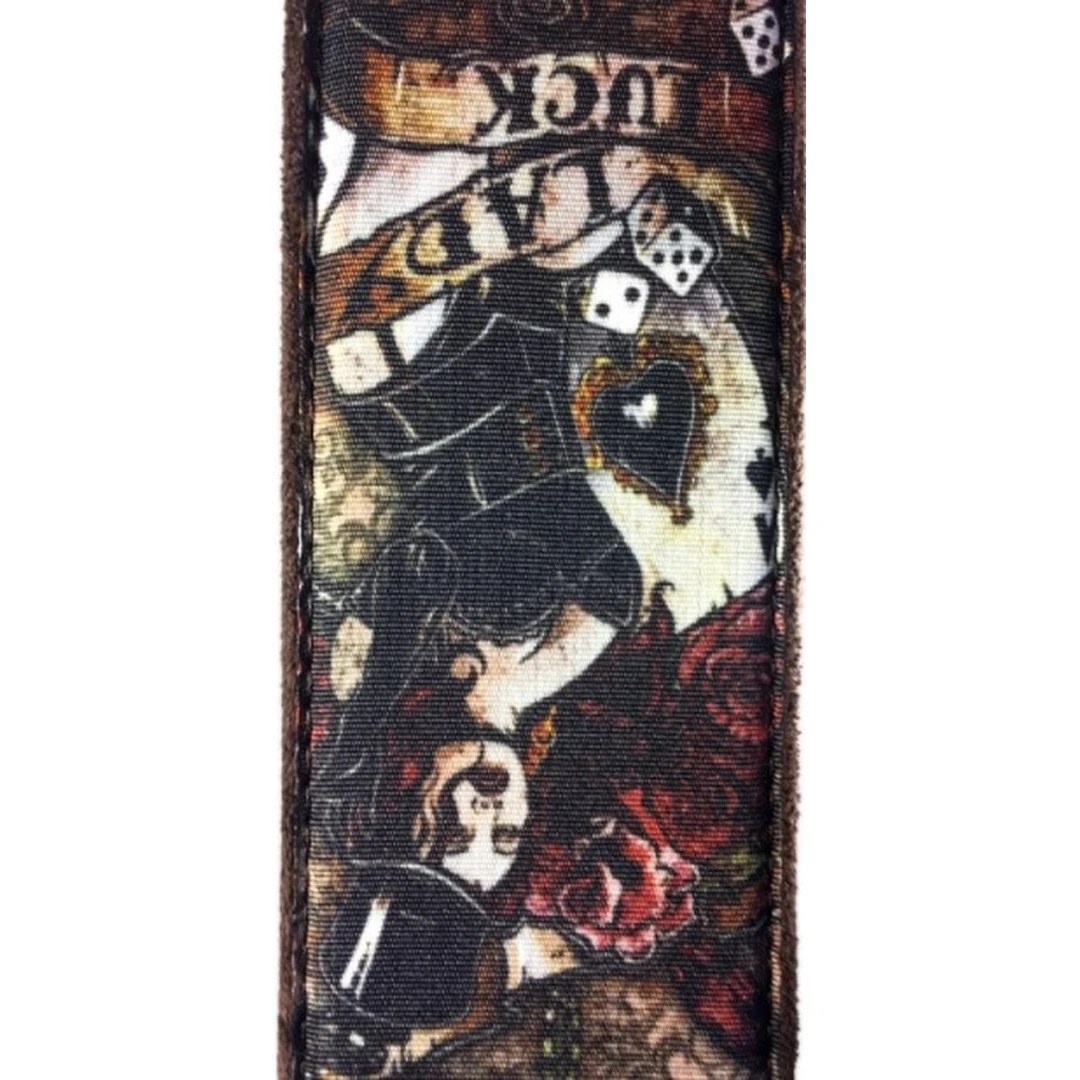 Ремень для гитары RightOn Straps Steady Mojo Lady Luck Unique