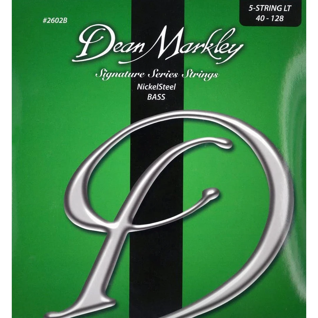 Струны для бас-гитары Dean Markley 2602B Signature Nickel Steel 40-128 5-Strings