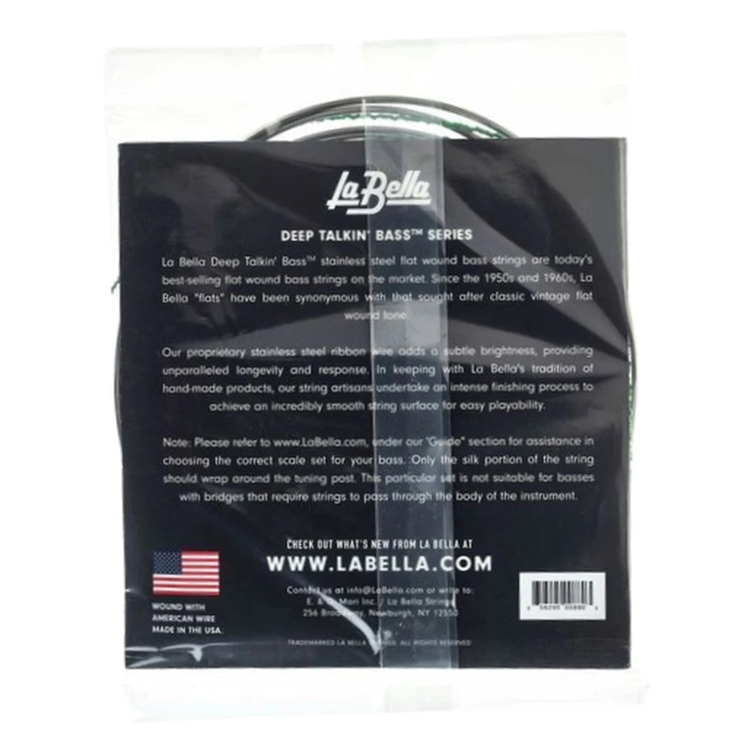 Струны для бас-гитары La Bella 760FS 45-105