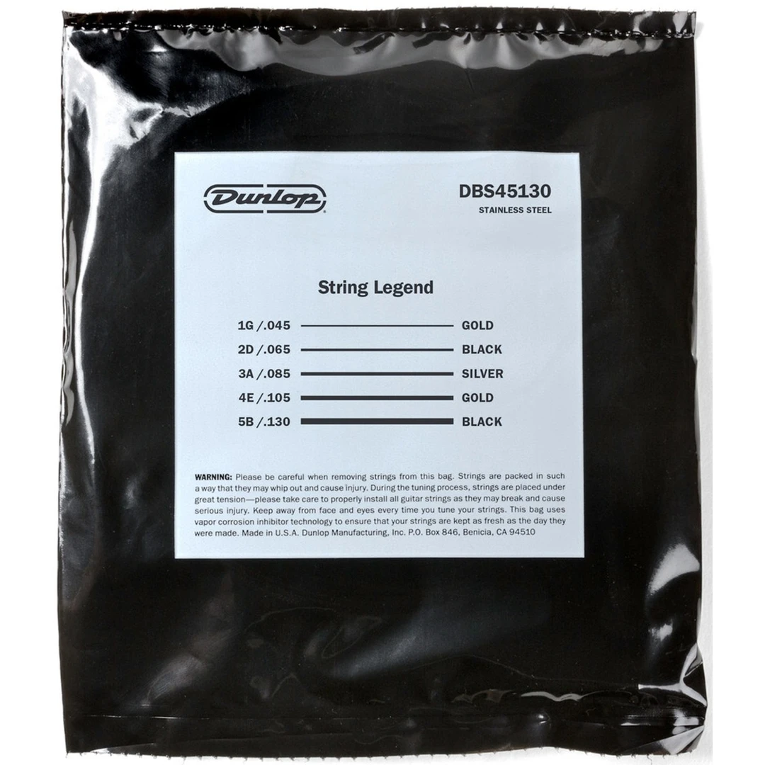 Струны для бас-гитары Dunlop DBS45130 45-130
