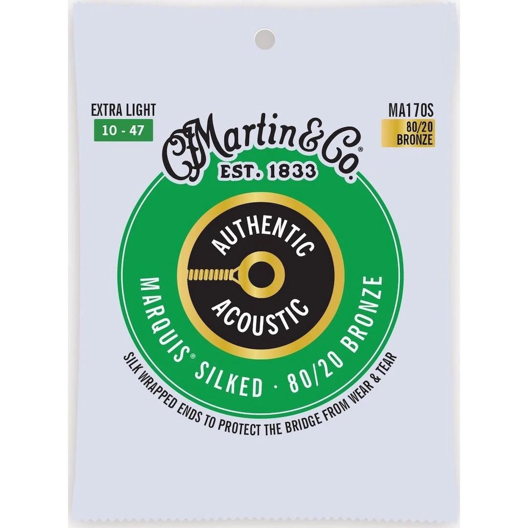 Струны для акустической гитары Martin MA170S 10-47