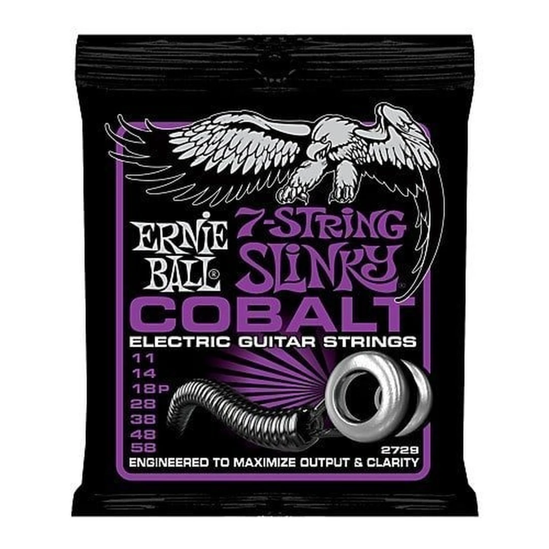 Струны для электрогитары Ernie Ball 2729 11-58 7-String