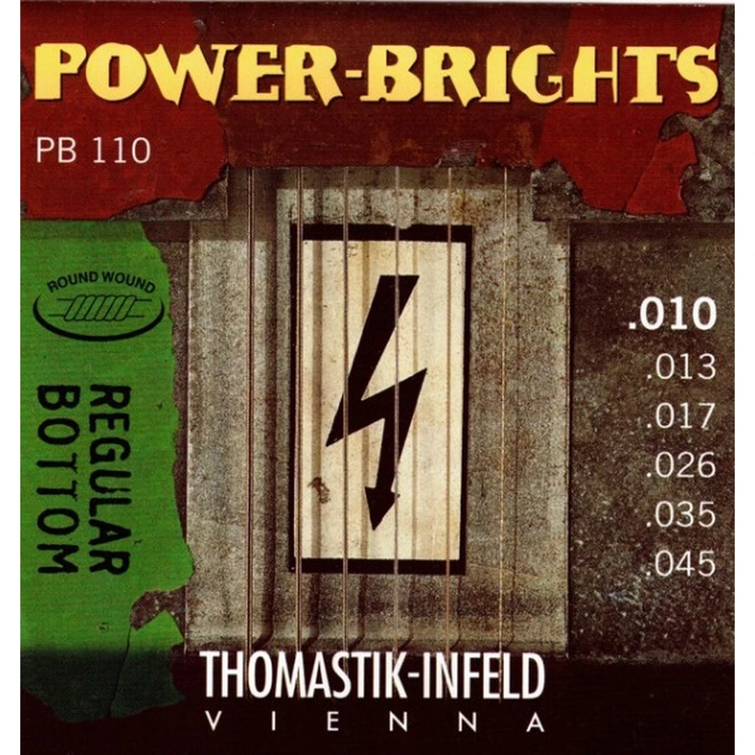 Струны для электрогитары Thomastik PB110 10-45