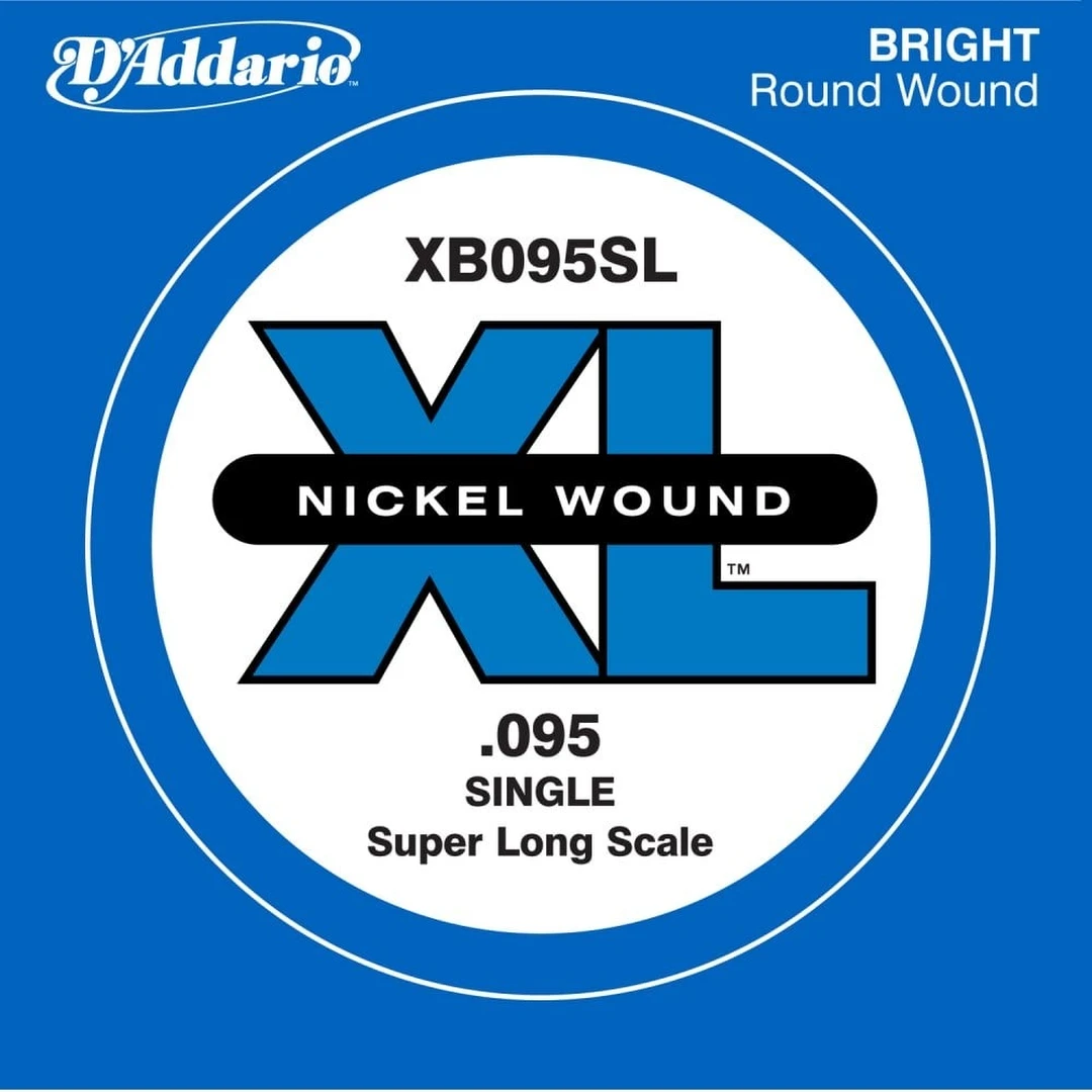 Струна для бас-гитары D'Addario XB095SL Nickel Wound
