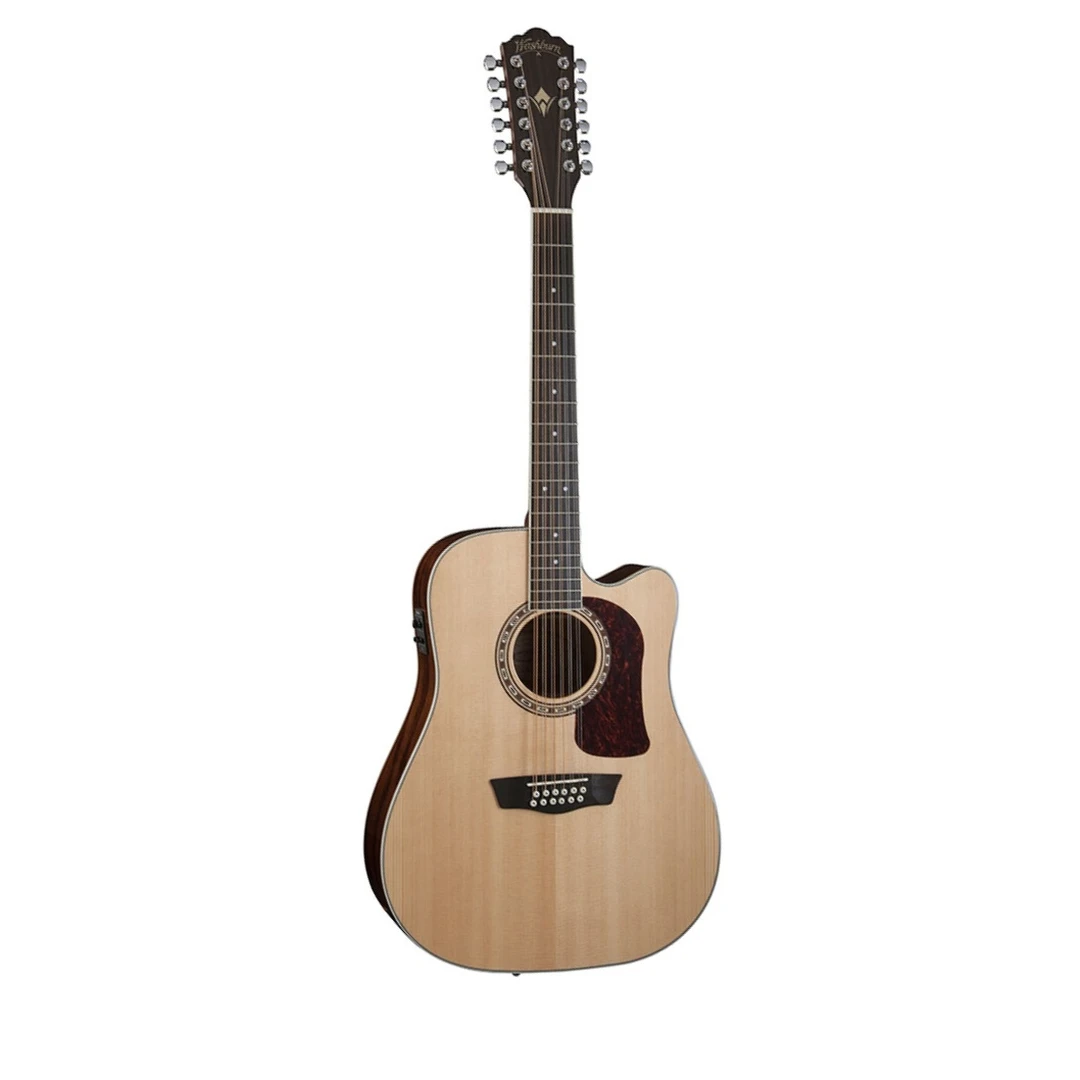 12-струнная электроакустическая гитара Washburn HD10SCE12